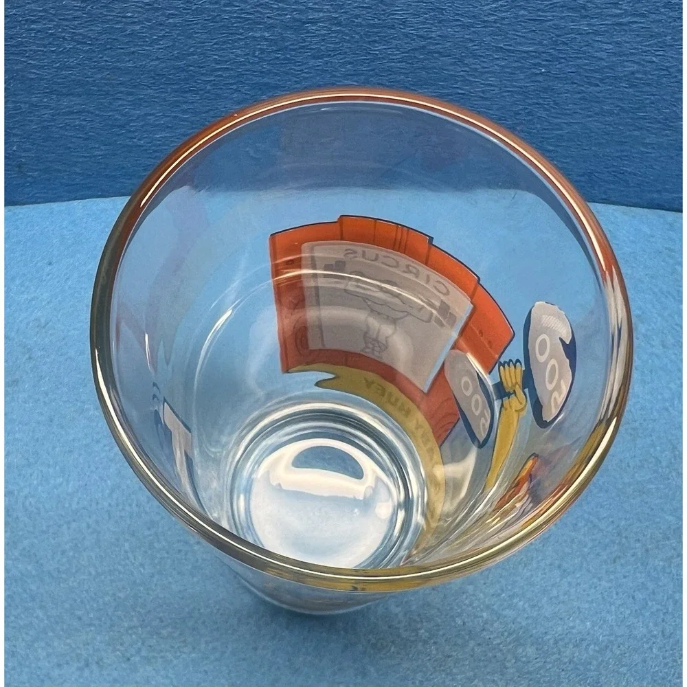 Vtg Big Baby Huey Pepsi Glass‎ Harvey Cartoons Circus